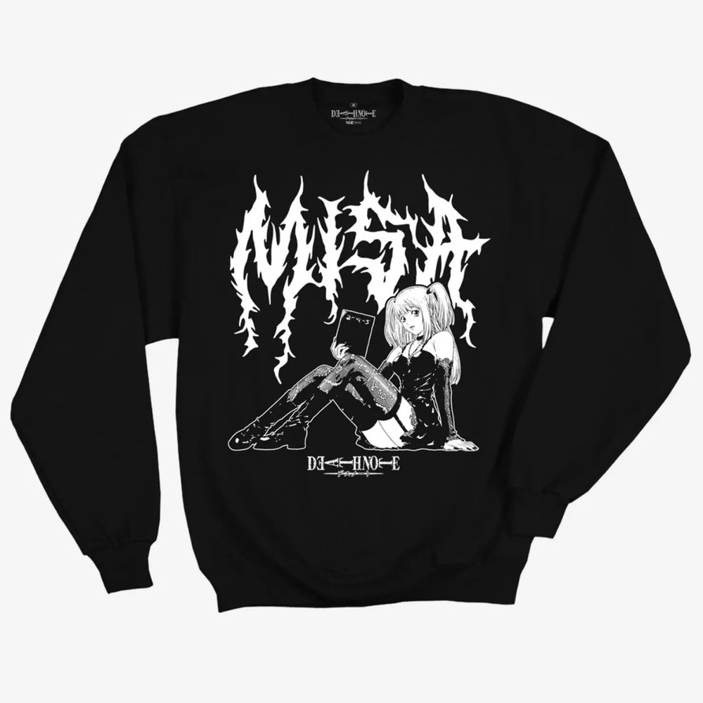NWT Hot Topic Death Note Misa Sweatshirt Size Medium
